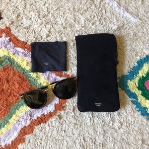 Celine sunglasses Lea dark Havana